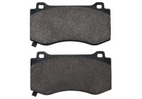 Brake Pad Set, disc brake 37705 ABS