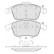 Brake Pad Set, disc brake 37707 ABS, Thumbnail 2