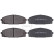 Brake Pad Set, disc brake 37708 ABS, Thumbnail 3