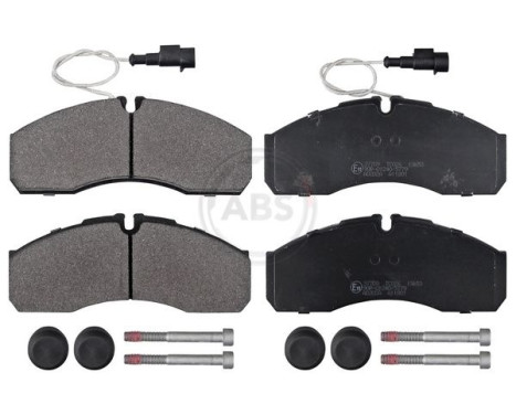 Brake Pad Set, disc brake 37709 ABS, Image 3