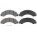 Brake Pad Set, disc brake 37713 ABS, Thumbnail 2