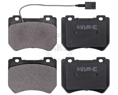 Brake Pad Set, disc brake 37723 ABS, Image 3