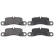 Brake Pad Set, disc brake 37725 ABS, Thumbnail 2