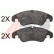 Brake Pad Set, disc brake 37728 ABS, Thumbnail 2