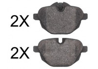 Brake Pad Set, disc brake 37731 ABS