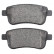 Brake Pad Set, disc brake 37732 ABS