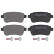 Brake Pad Set, disc brake 37732 ABS, Thumbnail 3