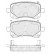 Brake Pad Set, disc brake 37733 ABS, Thumbnail 2