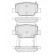 Brake Pad Set, disc brake 37735 ABS, Thumbnail 2