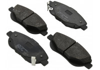 Brake Pad Set, disc brake 37736 ABS