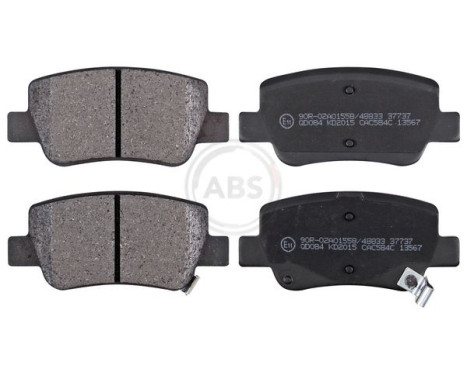 Brake Pad Set, disc brake 37737 ABS, Image 3