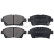 Brake Pad Set, disc brake 37738 ABS, Thumbnail 2