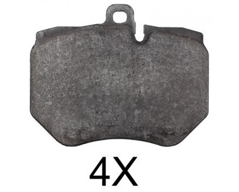 Brake Pad Set, disc brake 37740 ABS