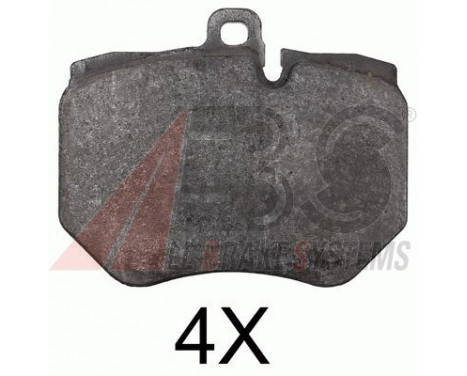 Brake Pad Set, disc brake 37740 ABS, Image 2