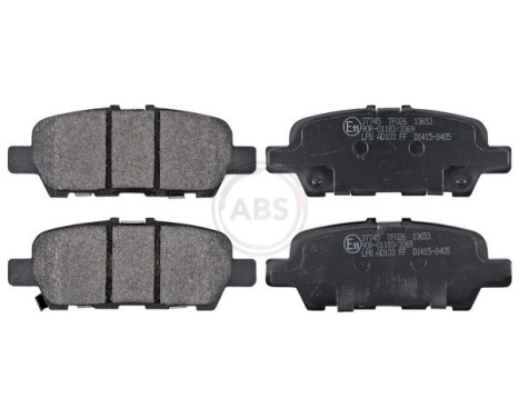 Brake Pad Set, disc brake 37745 ABS, Image 3