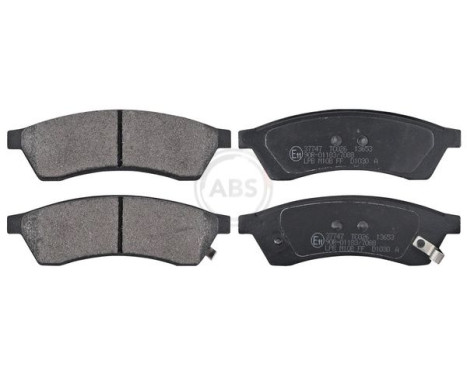 Brake Pad Set, disc brake 37747 ABS, Image 3
