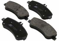 Brake Pad Set, disc brake 37748 ABS