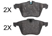 Brake Pad Set, disc brake 37753 ABS
