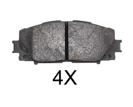 Brake Pad Set, disc brake 37755 ABS