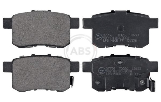 Brake Pad Set, disc brake 37756 ABS, Image 3