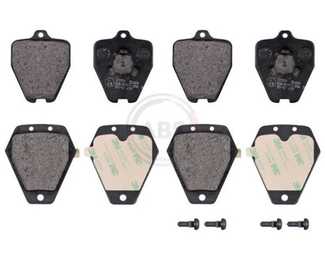 Brake Pad Set, disc brake 37757 ABS, Image 3