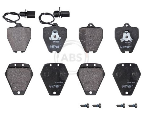 Brake Pad Set, disc brake 37758 ABS, Image 3