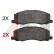 Brake Pad Set, disc brake 37761 ABS, Thumbnail 2