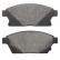 Brake Pad Set, disc brake 37764 ABS, Thumbnail 2