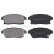 Brake Pad Set, disc brake 37764 ABS, Thumbnail 3