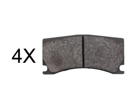 Brake Pad Set, disc brake 37765 ABS