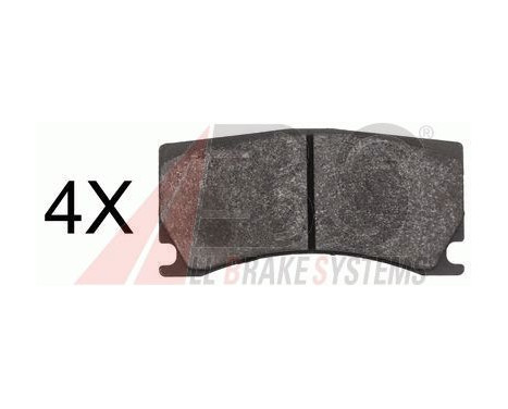 Brake Pad Set, disc brake 37765 ABS, Image 2