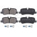 Brake Pad Set, disc brake 37766 ABS, Thumbnail 3