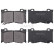 Brake Pad Set, disc brake 37768 ABS, Thumbnail 3