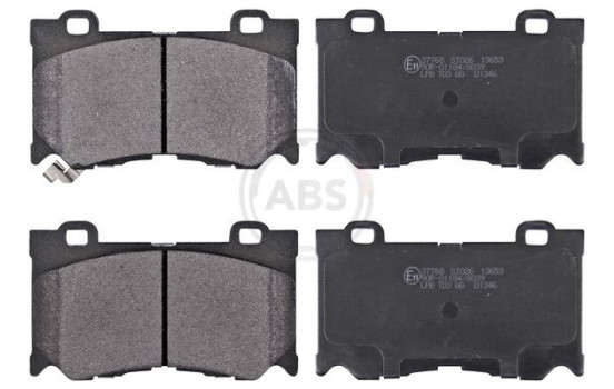 Brake Pad Set, disc brake 37768 ABS, Image 3