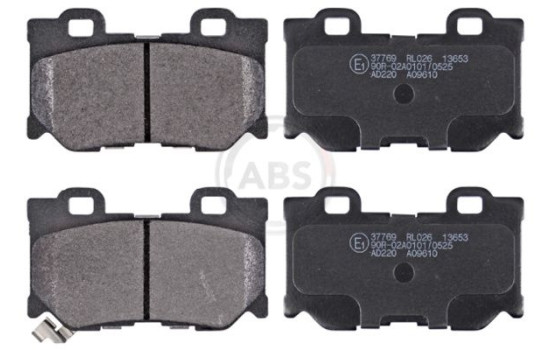 Brake Pad Set, disc brake 37769 ABS, Image 3