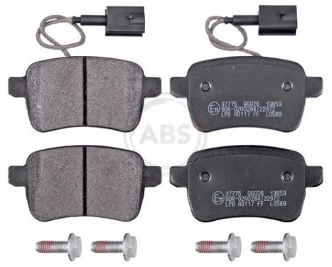 Brake Pad Set, disc brake 37775 ABS, Image 3