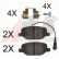 Brake Pad Set, disc brake 37776 ABS, Thumbnail 2