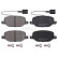 Brake Pad Set, disc brake 37776 ABS, Thumbnail 3