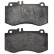 Brake Pad Set, disc brake 37778 ABS