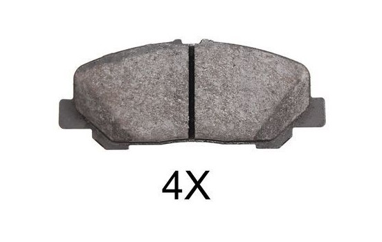 Brake Pad Set, disc brake 37785 ABS