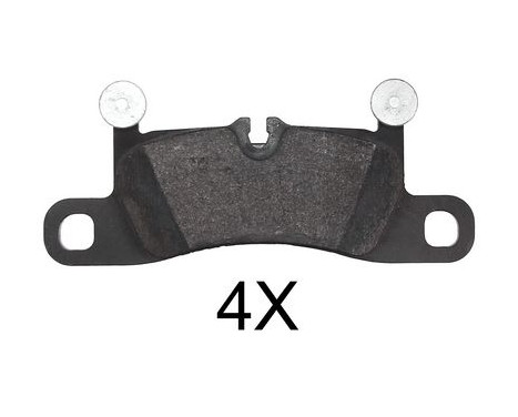 Brake Pad Set, disc brake 37788 ABS