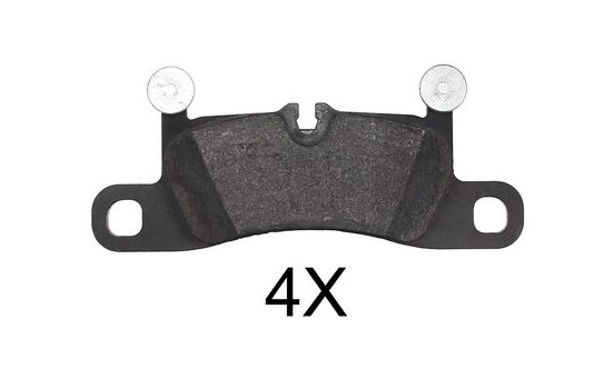 Brake Pad Set, disc brake 37788 ABS