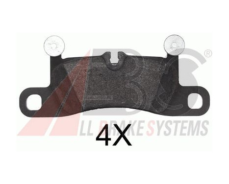 Brake Pad Set, disc brake 37788 ABS, Image 2
