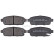 Brake Pad Set, disc brake 37790 ABS, Thumbnail 3