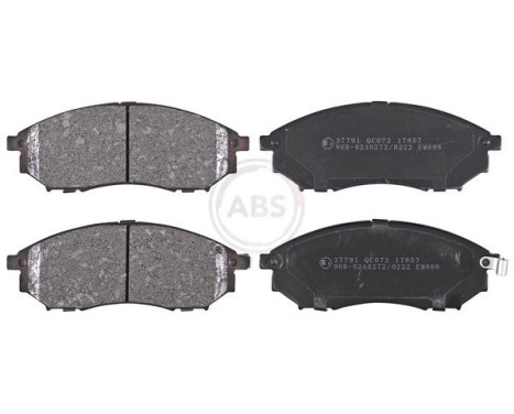Brake Pad Set, disc brake 37791 ABS, Image 3