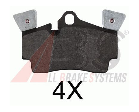 Brake Pad Set, disc brake 37792 ABS, Image 2