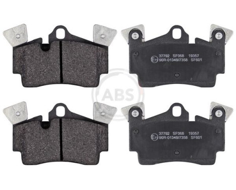 Brake Pad Set, disc brake 37792 ABS, Image 3
