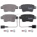 Brake Pad Set, disc brake 37796 ABS, Thumbnail 3