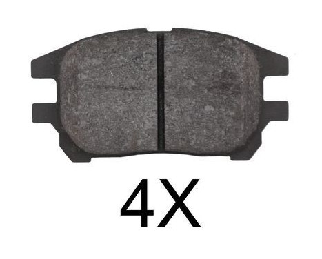 Brake Pad Set, disc brake 37799 ABS