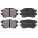 Brake Pad Set, disc brake 37799 ABS, Thumbnail 2